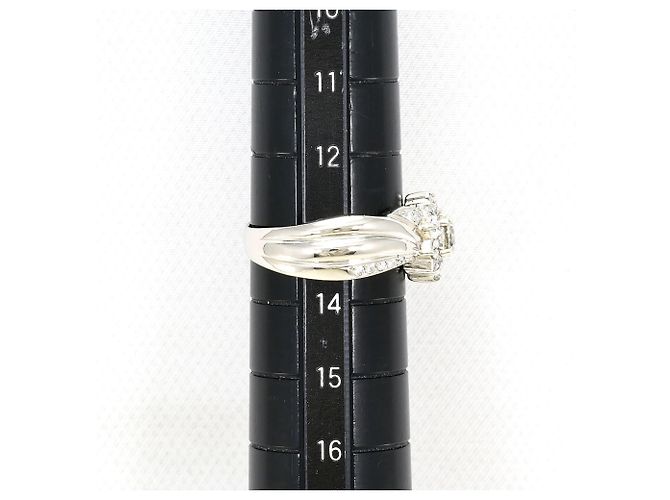 Autre Marque Platin-Diamant-Ehering - Ansicht 8