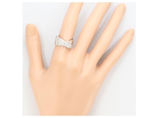 Autre Marque Anel Aliança de Platina com Diamante - vista 6