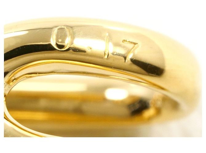 Autre Marque Orecchini a clip in oro giallo 18K con diamanti D'oro - vista 4