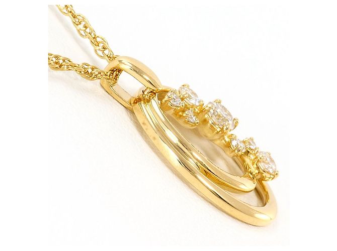 Autre Marque Collana in oro giallo 18K con diamante D'oro - vista 2