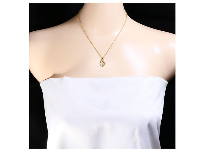 Autre Marque Collana in oro giallo 18K con diamante D'oro - vista 5