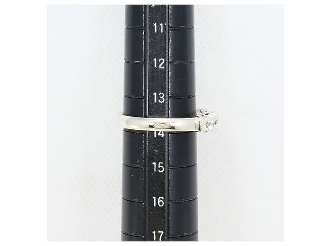 Autre Marque PT900 Platin-Bandring mit Diamant - Ansicht 7