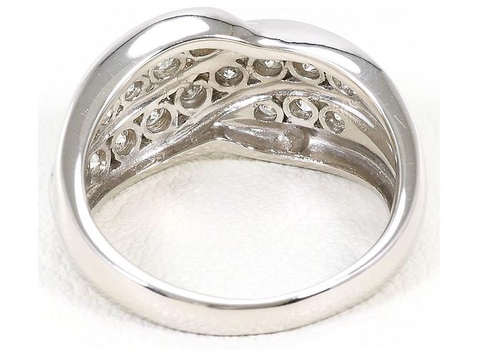 Autre Marque Platin-Diamant-Bandring - Ansicht 4