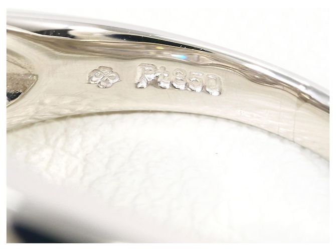 Autre Marque Platin-Diamant-Bandring - Ansicht 5