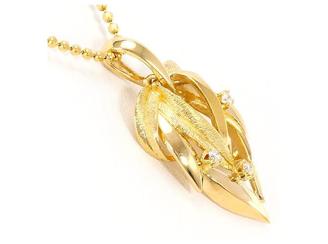 Autre Marque Collana in oro giallo 18K con diamante D'oro - vista 2