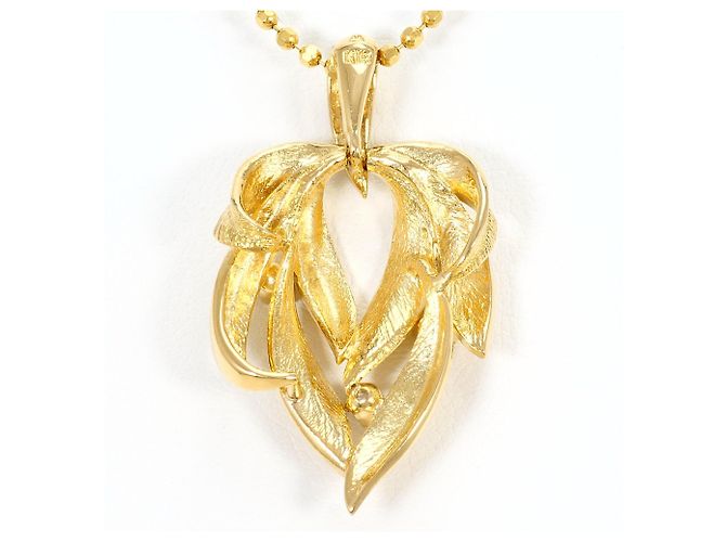 Autre Marque Collana in oro giallo 18K con diamante D'oro - vista 3