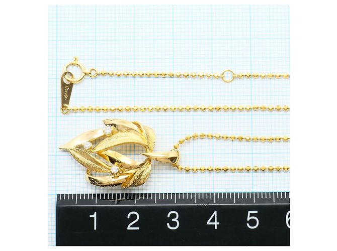 Autre Marque Collana in oro giallo 18K con diamante D'oro - vista 5