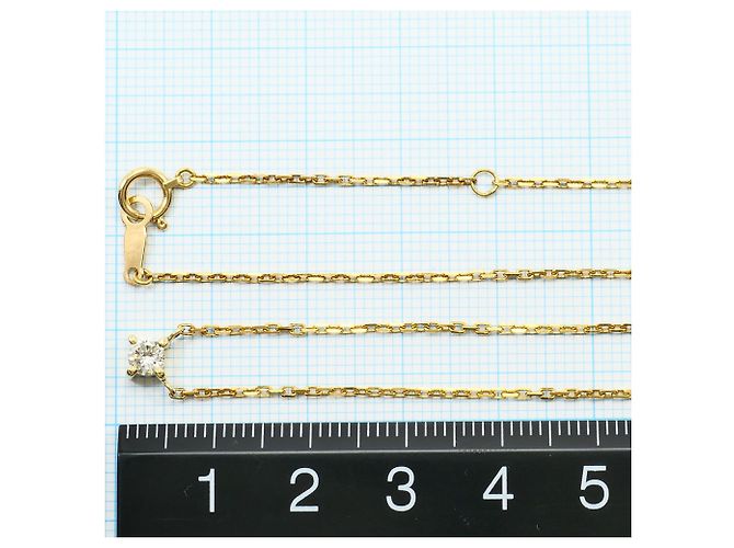 Autre Marque Collana in oro giallo 18K con diamante D'oro - vista 5