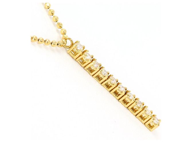 Autre Marque Collana in oro giallo 18K con diamante D'oro - vista 2
