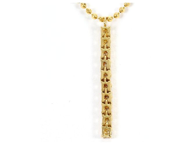 Autre Marque Collana in oro giallo 18K con diamante D'oro - vista 3
