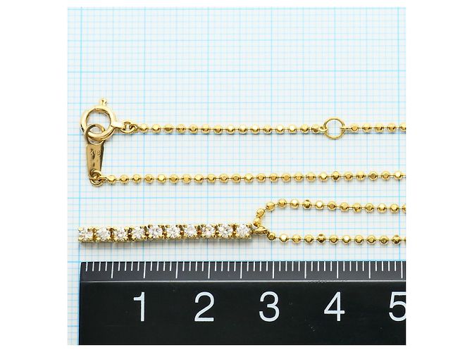 Autre Marque Collana in oro giallo 18K con diamante D'oro - vista 5