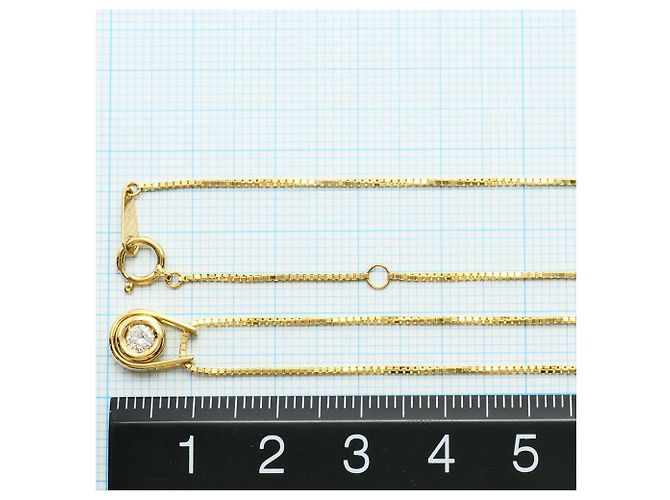 Autre Marque Collana in oro giallo 18K con diamante D'oro - vista 5