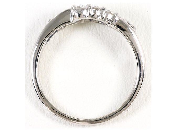 Autre Marque Platin-Diamant-Bandring - Ansicht 3