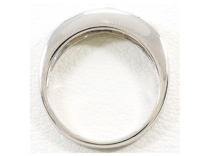 Autre Marque PT900 Platin-Ehering mit Diamant - Ansicht 3