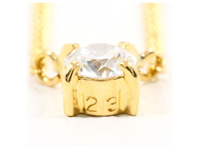 Autre Marque Collana in oro giallo 18K con diamante D'oro - vista 4