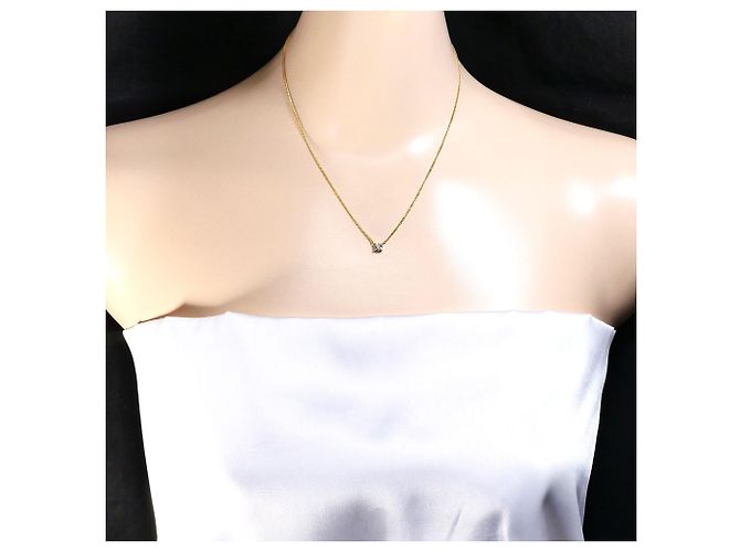 Autre Marque Collana in oro giallo 18K con diamante D'oro - vista 6