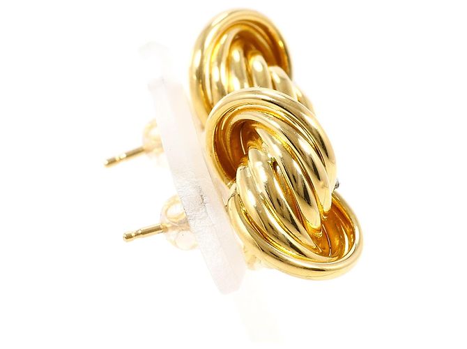 Autre Marque Orecchini a lobo in oro 18K con diamanti D'oro - vista 3