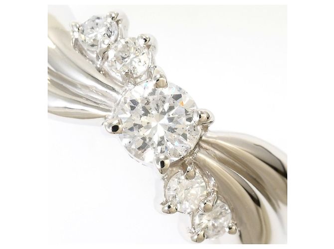 Autre Marque Platin-Diamant-Ehering - Ansicht 2