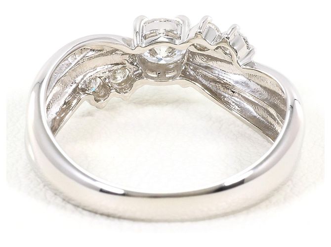 Autre Marque Platin-Diamant-Ehering - Ansicht 4