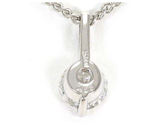 Autre Marque Collar de platino con colgante de diamante - vista 3