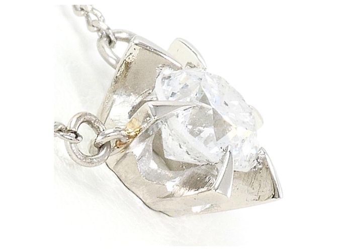 Autre Marque Collana in platino PT850 con diamante - vista 2