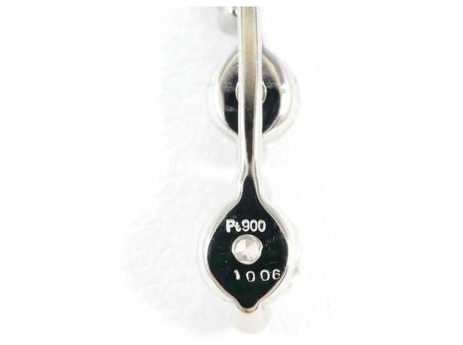 Autre Marque Platin- und Diamantcollier - Ansicht 4