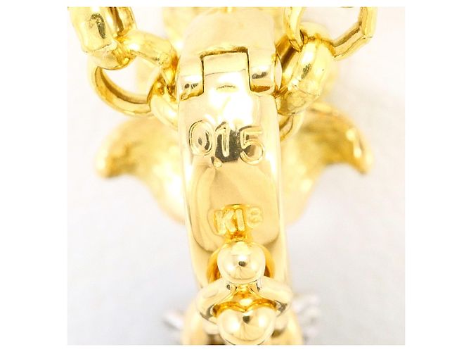 Autre Marque Collana in oro giallo 18K e platino con onice e diamante Nero D'oro - vista 4