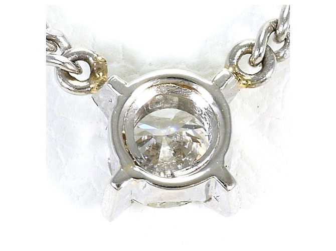 Autre Marque Platin-Halskette PT850 mit Diamant - Ansicht 3
