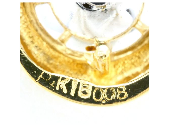 Autre Marque Collana in platino e oro giallo con diamante D'oro - vista 4