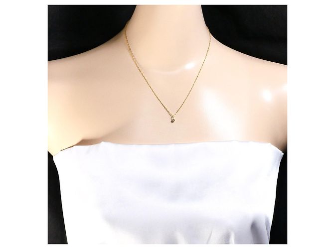 Autre Marque Collana in oro giallo 18K con pietra naturale D'oro - vista 5