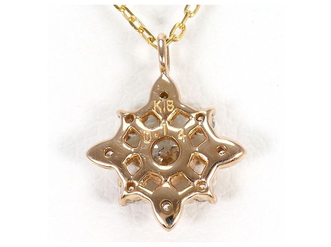 Autre Marque Collana elegante in oro 18K con diamante D'oro - vista 3