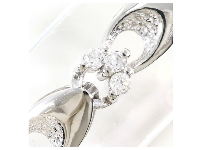 Autre Marque Bracciale con charm in platino PT850 e diamanti - vista 2