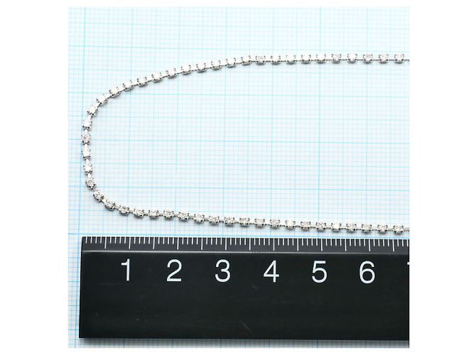 Autre Marque Collana in platino PT850 con diamante da 3.00ct - vista 6