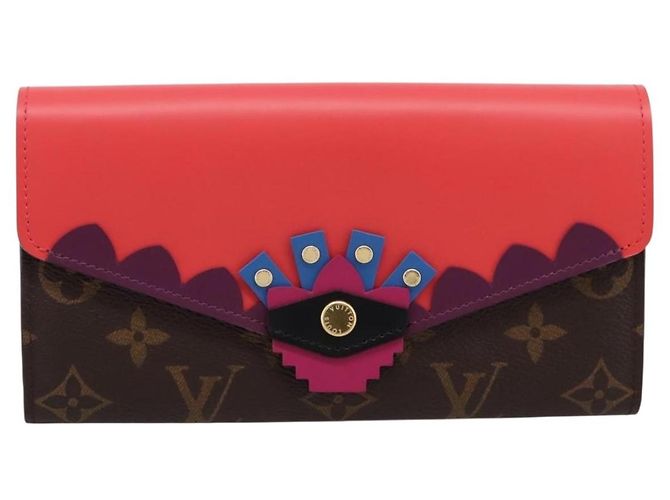 LOUIS VUITTON Monogram Totem Portefeuille Sarah Long Wallet M61348 Auth 197259M Monogramma - vista 13