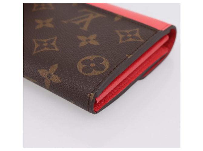 LOUIS VUITTON Monogram Totem Portefeuille Sarah Long Wallet M61348 Auth 197259M Monogramma - vista 15
