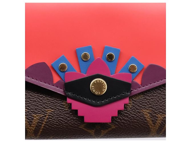 LOUIS VUITTON Monogram Totem Portefeuille Sarah Long Wallet M61348 Auth 197259M Monogramma - vista 17
