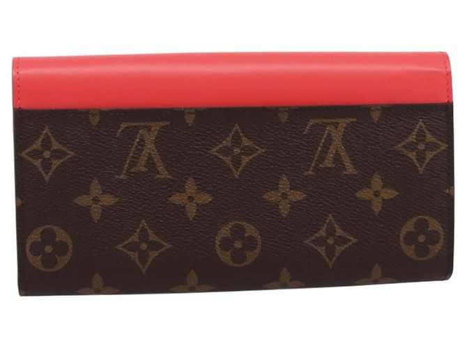 LOUIS VUITTON Monogram Totem Portefeuille Sarah Long Wallet M61348 Auth 197259M Monogramma - vista 2