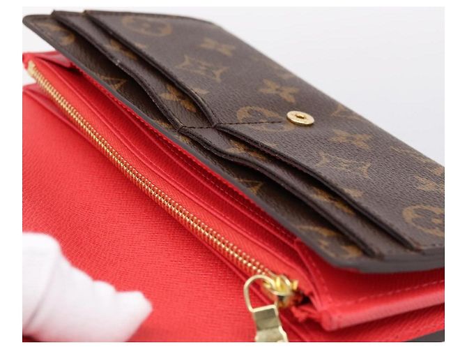 LOUIS VUITTON Monogram Totem Portefeuille Sarah Long Wallet M61348 Auth 197259M Monogramma - vista 23