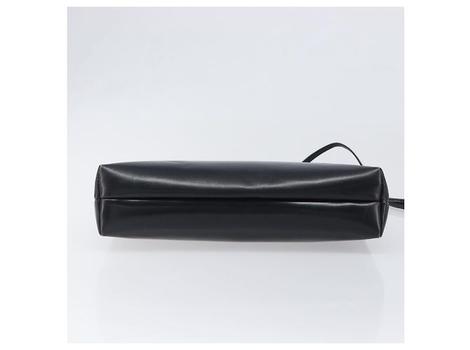 Borsa a tracolla Salvatore Ferragamo Vala in pelle nera e oro Auth 200983 Nero D'oro - vista 5