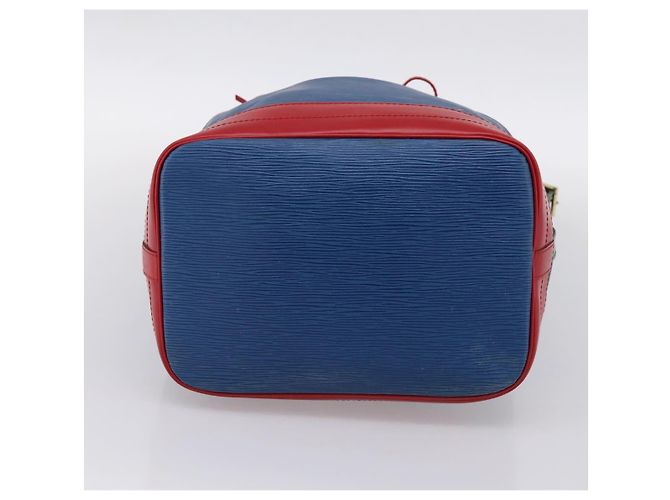 LOUIS VUITTON Borsa a tracolla Noe Epi Tricolor Blu Rosso Verde M44082 LV Auth 199974 - vista 5