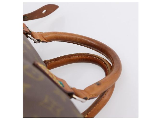 Borsa a mano LOUIS VUITTON Monogram Speedy 35 M41524 LV Auth 200359 Monogramma - vista 8