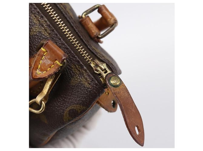 LOUIS VUITTON Monogram Mini Speedy Hand Bag M41534 LV Auth 202013 Monogramma - vista 10