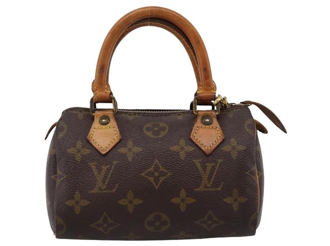 LOUIS VUITTON Monogram Mini Speedy Hand Bag M41534 LV Auth 202013 Monogramma - vista 13