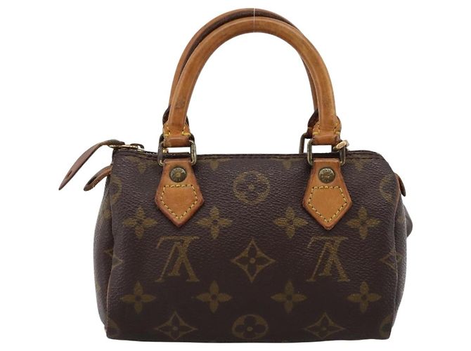 LOUIS VUITTON Monogram Mini Speedy Hand Bag M41534 LV Auth 202013 Monogramma - vista 2
