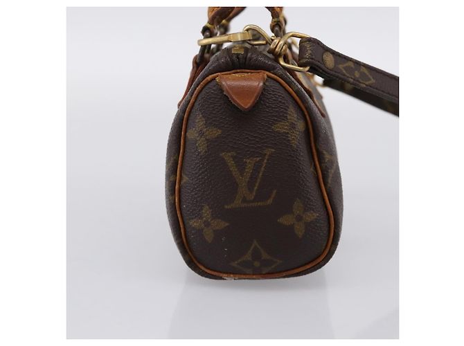 LOUIS VUITTON Monogram Mini Speedy Hand Bag M41534 LV Auth 202013 Monogramma - vista 3