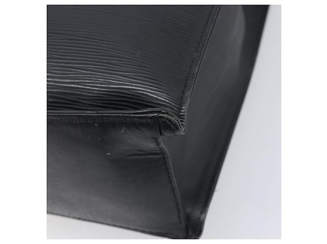 LOUIS VUITTON Epi Sac Plat Hand Bag Black M59082 LV Auth 199392 Nero - vista 15