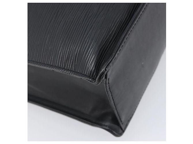 LOUIS VUITTON Epi Sac Plat Hand Bag Black M59082 LV Auth 199392 Nero - vista 16