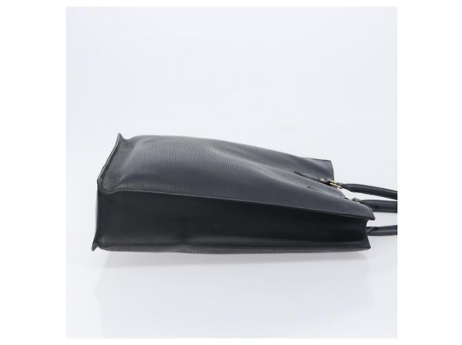 LOUIS VUITTON Epi Sac Plat Hand Bag Black M59082 LV Auth 199392 Nero - vista 3