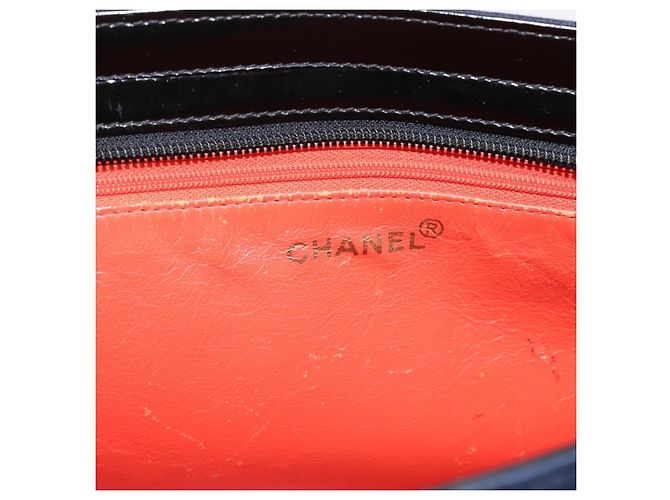 Borsa a tracolla CHANEL Canvas Navy Silver CC Auth bs36818 Argento Blu navy - vista 20