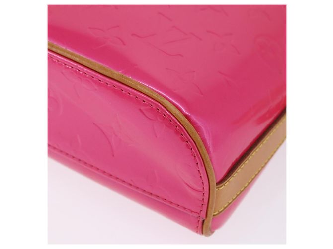 LOUIS VUITTON Monogram Vernis Sullivan Vertical Fuchsia Pink M91259 Auth 200199V Rosa Fuschia - vista 15